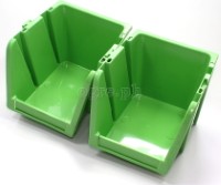 DV-350 Stack and Nest Storage Bin Tiny (Set of 2 pcs)