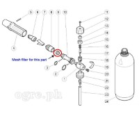 PWA-11 Foam Lance Mesh Filter