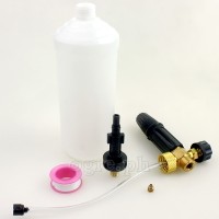 PWF-01 Professional Snow Foam Lance Kit for Bosch/B&D (Brass Body / Polymer Adapter)
