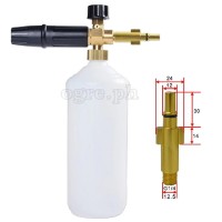 PWF-01A Professional Snow Foam Lance Kit for Bosch/B&D (Brass Body / Alloy Adapter)