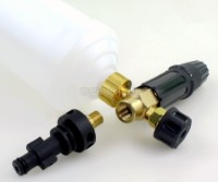PWF-02 Professional Snow Foam Lance Kit for Kawasaki/Fujihama (Brass Body / Polymer Adapter)