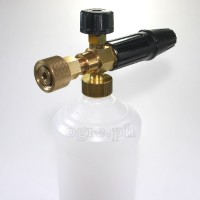 PWF-04B Professional Snow Foam Lance Kit for Karcher HD/HDS Series (Brass Body / Brass Twist Lock Adapter)
