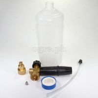PWF-04B Professional Snow Foam Lance Kit for Karcher HD/HDS Series (Brass Body / Brass Twist Lock Adapter)