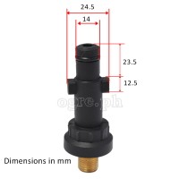 PWF-07 Professional Snow Foam Lance Kit for Nilfisk (Brass Body / Polymer Adapter)
