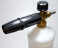 PWF-09 Professional Snow Foam Lance Kit with Quick-Connect Plug (Brass Body / Stainles Steel Connector)