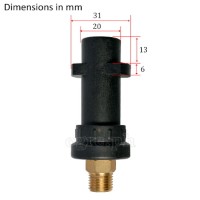 PWFP-03 Snow Foam Lance Kit for Karcher K Series (Polymer Body / Polymer Adapter)