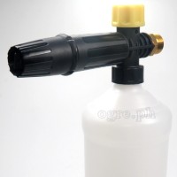 PWFP-10 Snow Foam Lance Kit for M22 Wash Guns (Polymer Body / Brass Adapter)