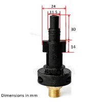 PWLA-01 Wash Gun / Foam Lance Polymer Adapter for Bosch/AR/Black&Decker Pressure Washers