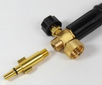PWLA-01A Wash Gun / Foam Lance Aluminum Adapter for Bosch/AR/Black&Decker Pressure Washers