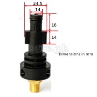 PWLA-02 Wash Gun / Foam Lance Polymer Adapter for Kawasaki / Fujihama Pressure Washers