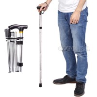 PY-GZ017 Foldable Aluminum Walking Cane
