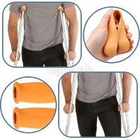 TB-2208Y Heavy Duty Adjustable Aluminum Alloy Medical Axillary Crutches 1 Pair (0.8mm Thick Tubing)