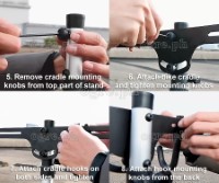 PR-170 Adjustable Aluminum Bike Display / Storage Stand
