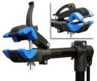 RS-100 Professional Bike Repair / Maintenance Stand with Collapsible 4-Legged Base and Quick-Release Adjustments
