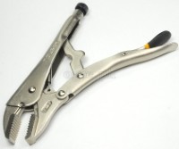 10048 Industrial Locking Pliers Flat Jaws 250mm (10”)