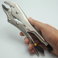 10049 Industrial Locking Pliers Curved Jaws 250mm (10”)