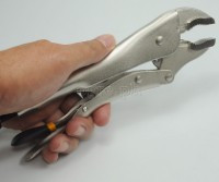 10049 Industrial Locking Pliers Curved Jaws 250mm (10”)