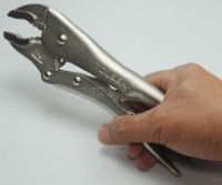 10049 Industrial Locking Pliers Curved Jaws 250mm (10”)