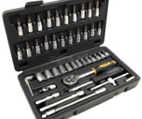 15138 46pcs 1/4″ Drive Bits and Sockets Set