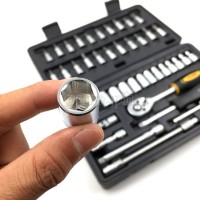 15138 46pcs 1/4″ Drive Bits and Sockets Set