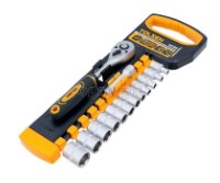 15150 14pcs 1/4″ Ratchet Handle With Sockets Set