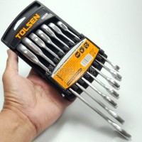 15229 7pcs Fixed Head Combination Ratchet Spanner Set