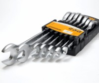 15229 7pcs Fixed Head Combination Ratchet Spanner Set
