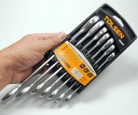 15229 7pcs Fixed Head Combination Ratchet Spanner Set