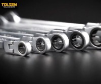 15259 7pcs Flexible Head Combination Ratchet Spanner Set