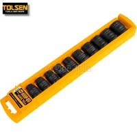 Industrial CrMo 10pcs 1/2" Professional Impact Socket Set