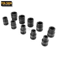 Industrial CrMo 10pcs 1/2" Professional Impact Socket Set