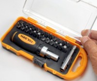 20034 26pcs Ratchet Driver and Bits Set