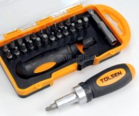 20034 26pcs Ratchet Driver and Bits Set