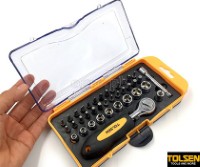 20035 38pcs 1/4" Drive Bits and Sockets Set