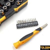 20041 42pcs 1/4" Drive Bits and Sockets Set