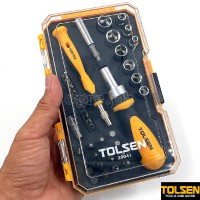 20041 42pcs 1/4" Drive Bits and Sockets Set