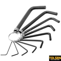20051 10pcs Hex Key Set on Ring (1.5-10mm)