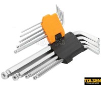 20053 9pcs Long Arm Ball Point Hex Key Set (1.5-10mm)