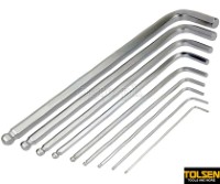 20053 9pcs Long Arm Ball Point Hex Key Set (1.5-10mm)