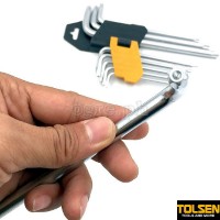 20056 9pcs Long Arm Torx Hex Key Set (T10-T50)