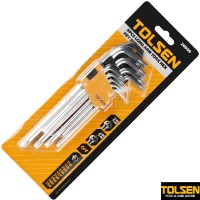20056 9pcs Long Arm Torx Hex Key Set (T10-T50)