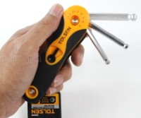 20058 8pcs Folding Ball Point Hex Key Set