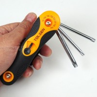 20059 8pcs Folding Torx Hex Key Set