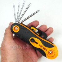 20059 8pcs Folding Torx Hex Key Set
