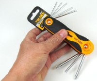 20059 8pcs Folding Torx Hex Key Set