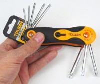 20059 8pcs Folding Torx Hex Key Set
