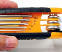 20069 8pcs Folding Torx Hex Key Set