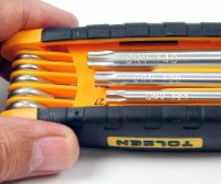 20069 8pcs Folding Torx Hex Key Set