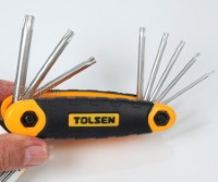 20069 8pcs Folding Torx Hex Key Set