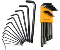 20090 13pcs Long Arm Ball Point Hex Key Set (Inch)
